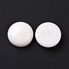 Natural White Jade Cabochons G-G864-14-3