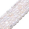 Natural Cultured Freshwater Pearl Beads Strands PEAR-N014-03F-1