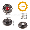 Gorgecraft 10 Sets Alloy Decorative Rivets DIY-GF0006-58-2