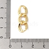 Rack Plating Brass & Cubic Zirconia Pendants KK-L216-065G-3