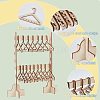   1 Set 2-Tier Wood Earrings Display Stands EDIS-PH0001-67-4