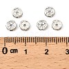 Brass Rhinestone Spacer Beads X-RB-A014-Z5mm-01S-2