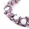 Handmade Lampwork Beads Strands LAMP-P066-07B-4