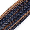 Braided PU Leather Cords LC-S018-10N-2