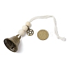 Iron Bell Hanging Ornaments HJEW-JM02523-05-3