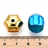 UV Plating Acrylic European Beads PACR-T017-03-3