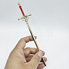 Alloy Flow Su Sword Hairpin Ancient Costume Headwear Hairpin Electroplating Pendant Sword ST3728381-1