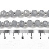 Natural Grey Agate Beads Strands G-H057-A11-01-5