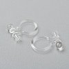 Plastic Clip-on Earring Findings KY-P001-10D-2