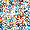   1 Bag Printed Glass Cabochons GGLA-PH0001-49-1