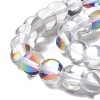 Synthetic Moonstone Beads Strands G-E573-02B-21-4