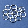 Brass Jump Rings KK-M165-9mm-01S-RS-1