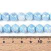 Anti-Tarnish Electroplate Glass Beads Strands GLAA-N010-10mm-06-3