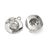 304 Stainless Steel Pendants STAS-P446-08P-2