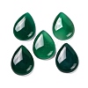 Natural Green Onyx Agate(Dyed & Heated) Cabochons G-B085-03B-09-1