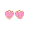 Alloy Enamel Charms X-ENAM-T016-12D-RS-2