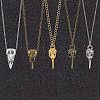 Tibetan Style Alloy Pendants PALLOY-PH0012-33-3