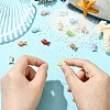 13Pcs 13 Colors Zinc Alloy Beads FIND-CJ0003-22-4