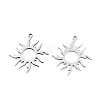 304 Stainless Steel Pendants STAS-N132-01P-1