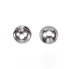 Tarnish Resistant 201 Stainless Steel Bead Caps STAS-F040-20B-P-2