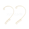 Ion Plating(IP) 316 Stainless Steel Ear Cuff Findings STAS-H148-01G-1