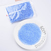 Transparent Glass Bugle Beads SEED-N005-001-C08-2