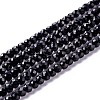 Transparent Glass Beads Strands X-GLAA-C019-01B-01-1