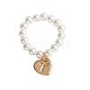 Plastic Imitation Pearl & Alloy Finger Rings FS-WG241E1-13-1