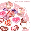 14Pcs 7 Styles Valentine's Day Transparent Acrylic Pendants OACR-FS0001-98-2