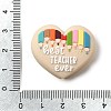Teachers' Day Silicone Beads SIL-D013-05C-3