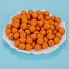 Round Silicone Focal Beads SI-JX0046A-97-6