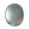 Electroplated Synthetic Non-Magnetic Hematite Worry Stone for Anxiety G-H021-02-1