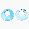 Natural Freshwater Shell Pendants SSHEL-R048-017-3