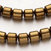 Electroplate Non-magnetic Synthetic Hematite Bead Strands G-F300-28-03-1