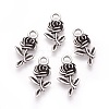 Tibetan Style Alloy Pendants X-PALLOY-WH0054-01AS-1