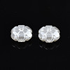 ABS Plastic Imitation Pearl Bead Rhinestone Settings OACR-N008-151-3