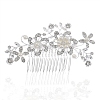 3Pcs Alloy Rhinestone Hair Combs PW-WGC1360-01-5