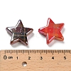 Rainbow Iridescent Printed Opaque Acrylic Beads OACR-D316-01A-03-3