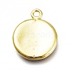 Brass Enamel Pendants KK-H103-02F-G-2