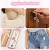 1 Bag DIY Keychain Kit DIY-GL0007-19B-6