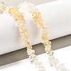 Natural Quartz Crystal & Citrine Beads Strands G-L610-A31-01-2