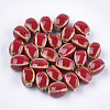 Handmade Porcelain Beads PORC-S498-07R-1