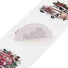 Christmas Round with Word Roll Stickers DIY-S045-01H-2