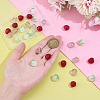 30Pcs 3 Styles Handmade Lampwork Beads LAMP-PH0001-46-3