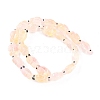 Transparent Glass Enamel Beads Strands GLAA-B021-06K-2