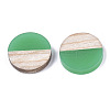 Resin & Wood Cabochons RESI-R425-05C-2