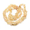 Natural Citrine Beads Strands G-O049-B-29-2