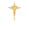 12Pcs Brass Pendants KK-BBC0019-76-6