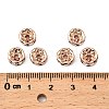 Brass Rhinestone Spacer Beads RB-A014-Z8mm-01RG-NF-2