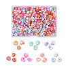 280Pcs 7 Colors Natural Freshwater Shell Beads SHEL-FW0001-02-1